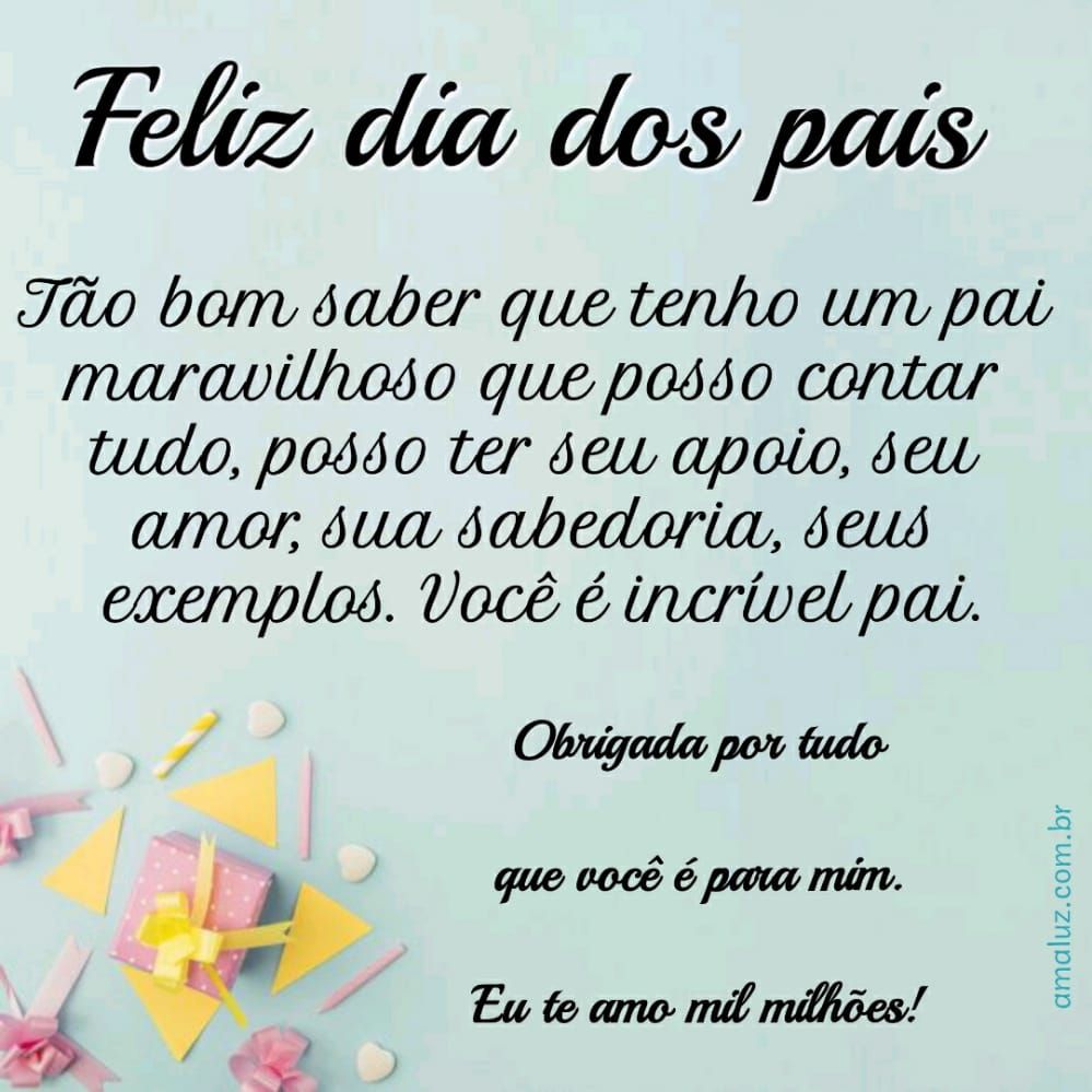 Mensagens Novas De Feliz Dia Dos Pais As Mais Lindas Para Emocionar