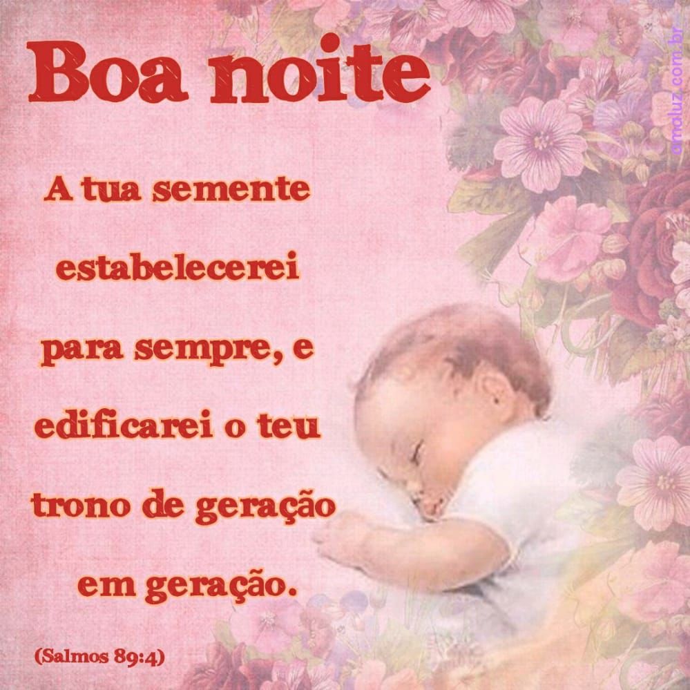 imagens de boa noite com mensagens da bíblia