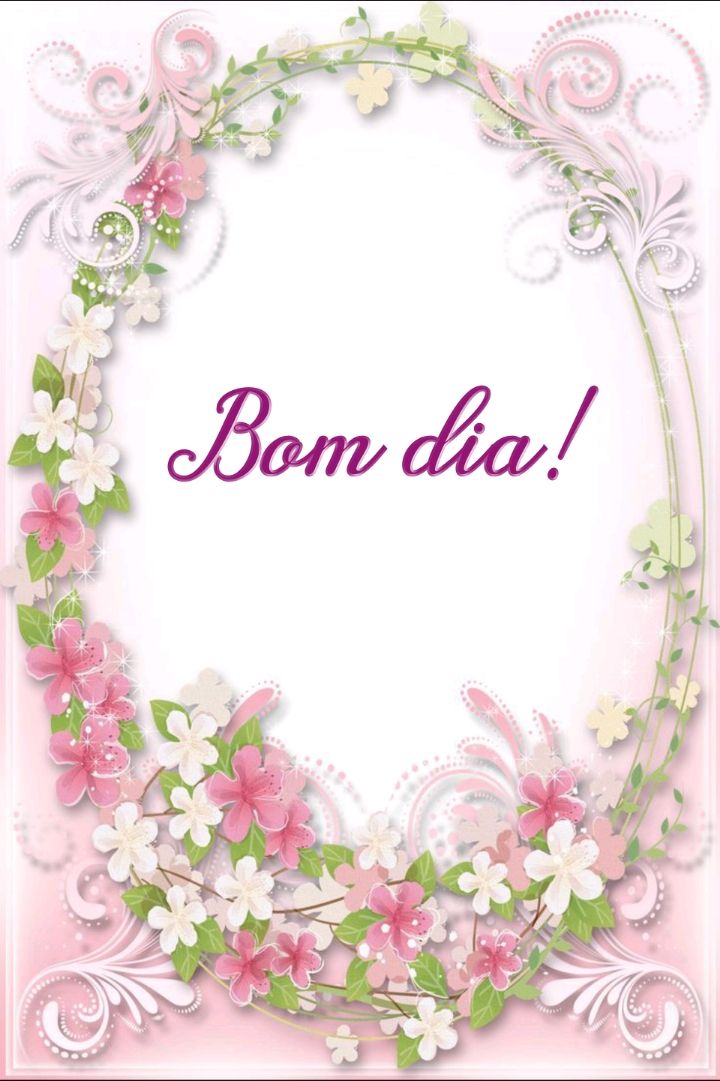 Flores e bom dia