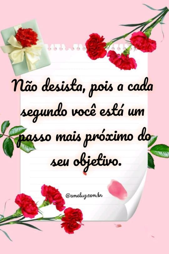 linda imagem com belas flores de motivação