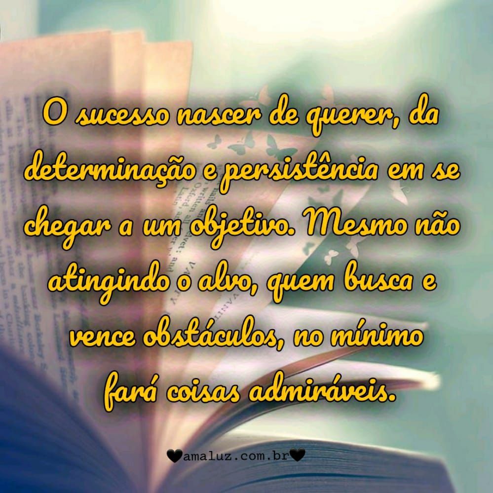 mensagem de motivação com determinação vontade você conseguir