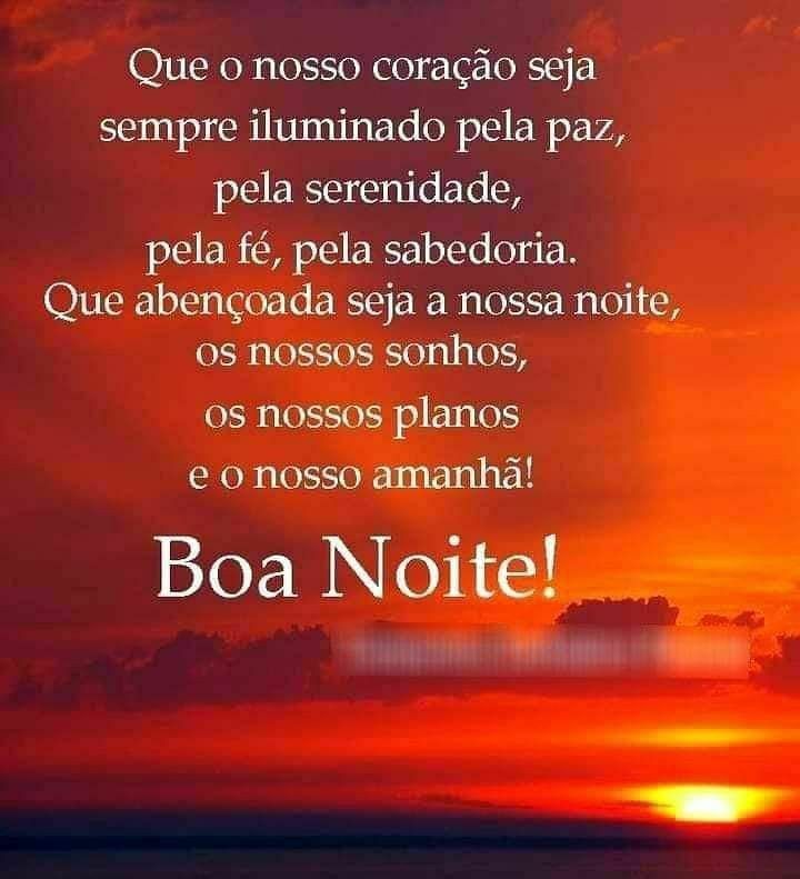 que o nosso coração seja sempre iluminado pela paz