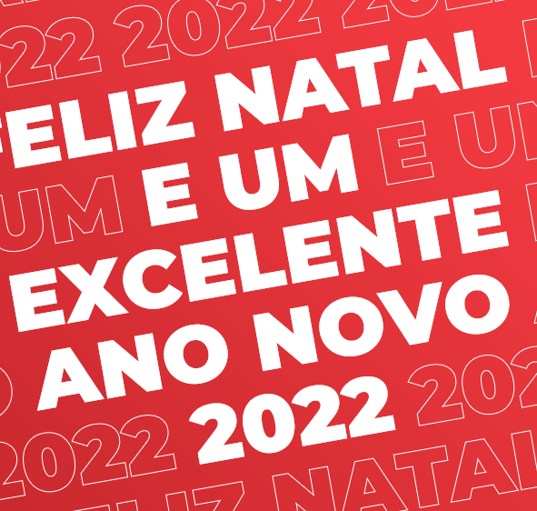 Feliz natal juntamente com um excelente ano novo de 2022
