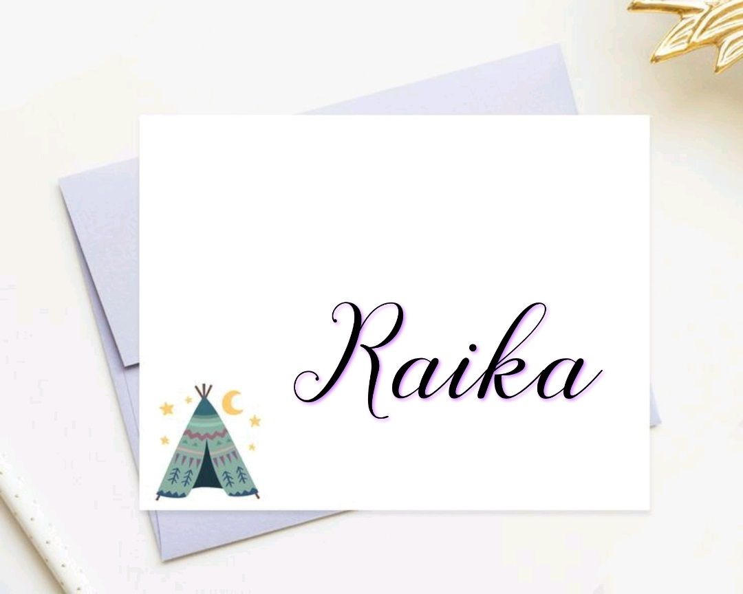 Raika um nome de lutadora que se tem origem de forte