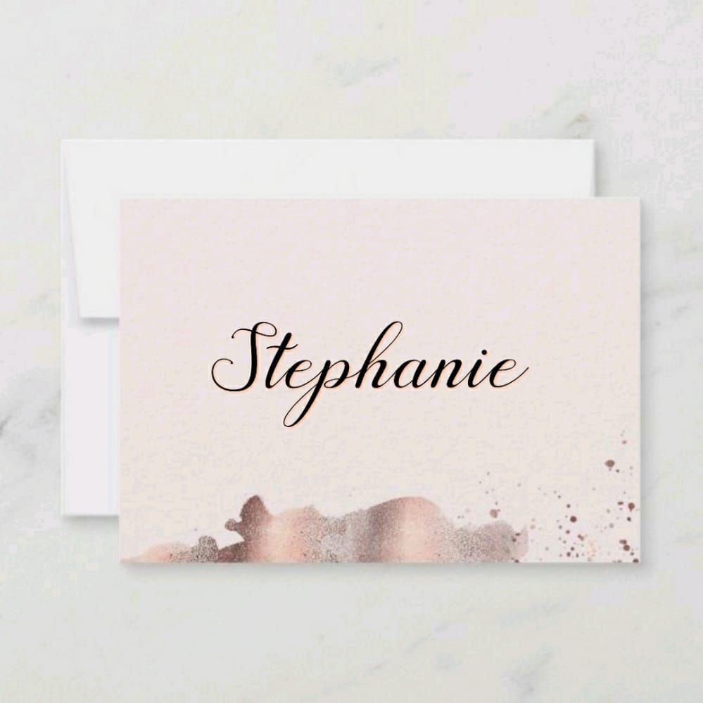 Stephanie um lindo nome usando varias letras bonitas