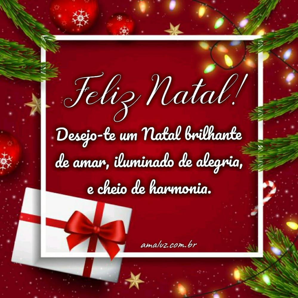 desejo-te um natal brilhante de amor feliz natal