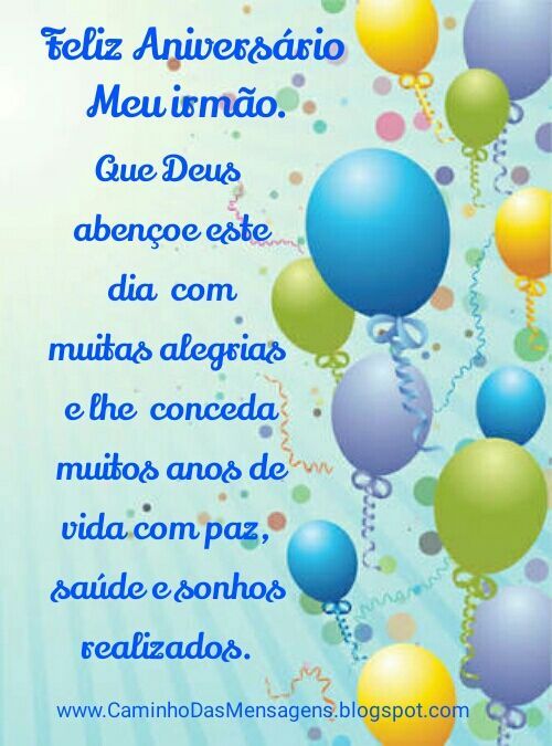 feliz aniversario que Deus abençoe esse dia com muita alegria