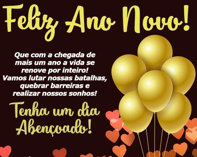 feliz ano novo vamos realizar sonhos