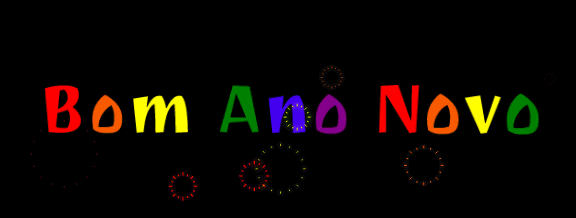 gifs coloridos de feliz ano novo de 2022