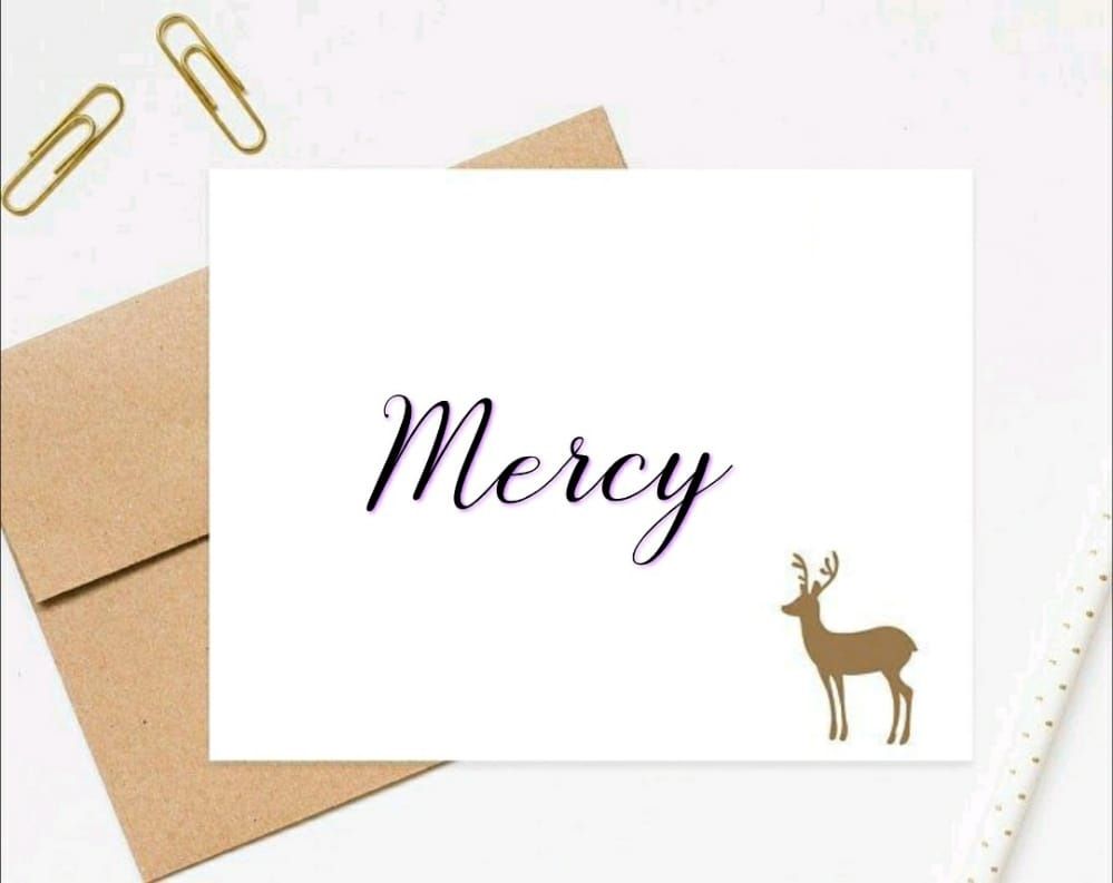 mercy que tem um nome de me servi