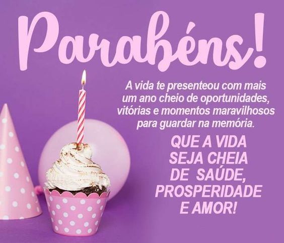 parabéns a vida te presenteou com mais um ano