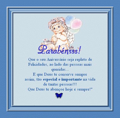 parabens que seu aniversario seja repleto de felicidades
