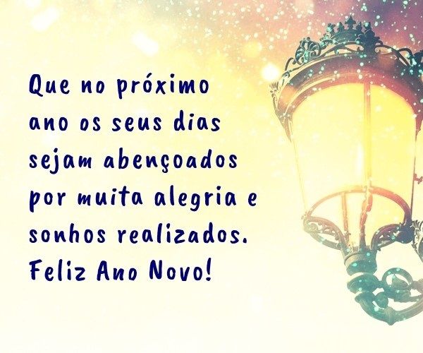 que seu proximo ano seja abençoado com alegria feliz ano novo