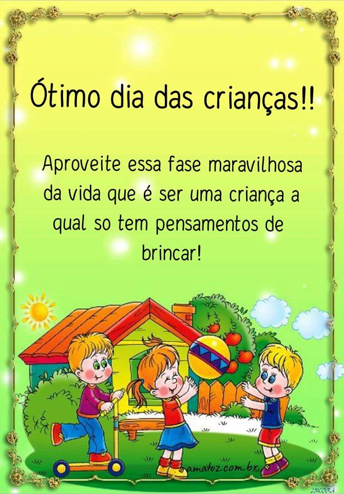 aproveite essa fase maravilhosa da vida