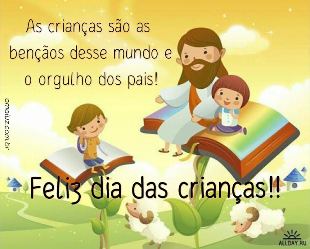 as crianças são as bençãos desse mundo