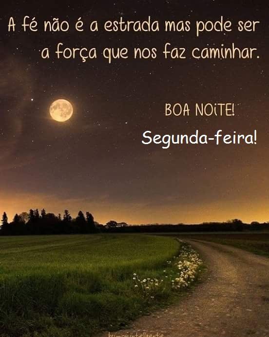 boa noite linda de segunda feira imagens