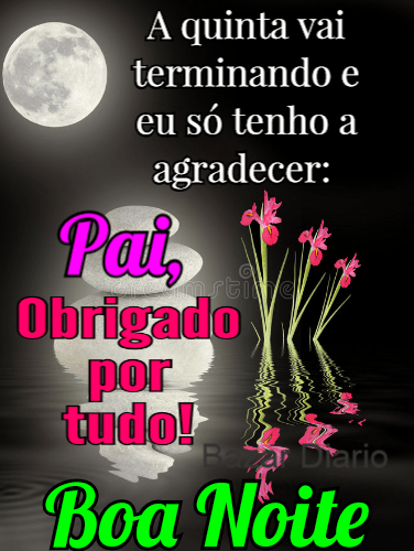 boa noite quinta feira