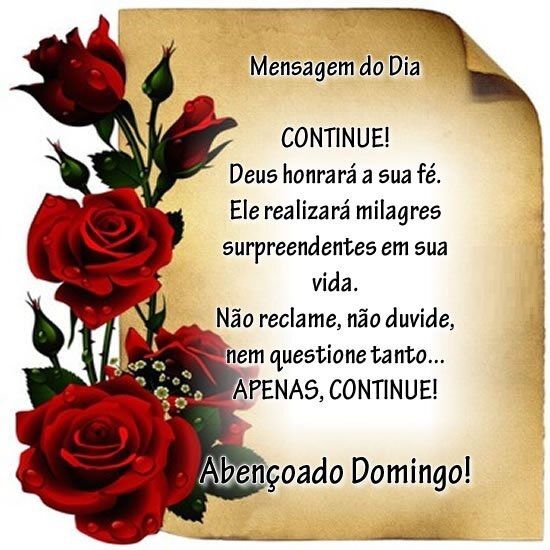 bom dia abençoado domingo