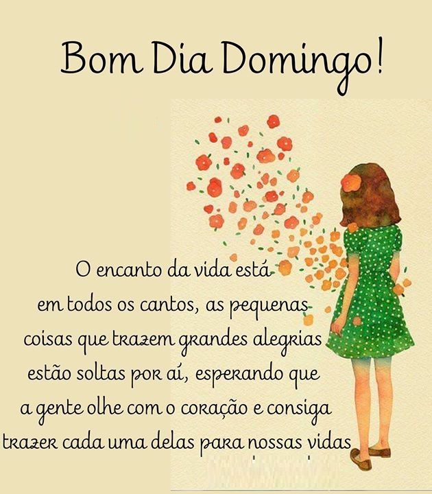 bom dia de domingo