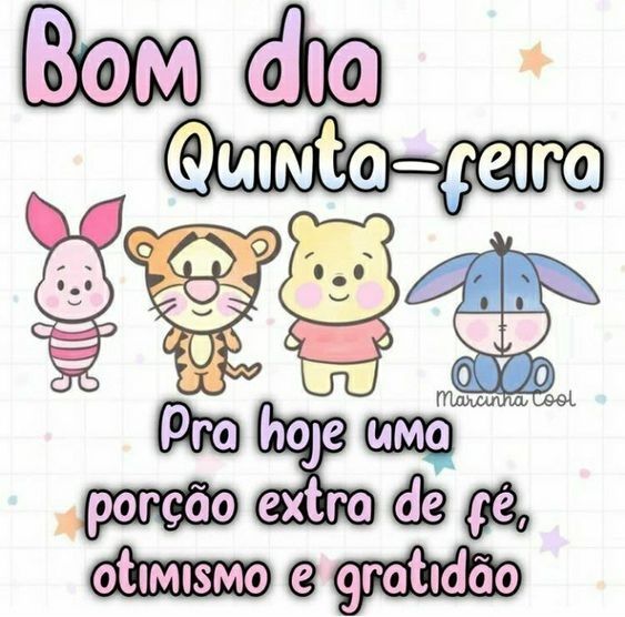 bom dia quinta com fé otimismo e gratidão