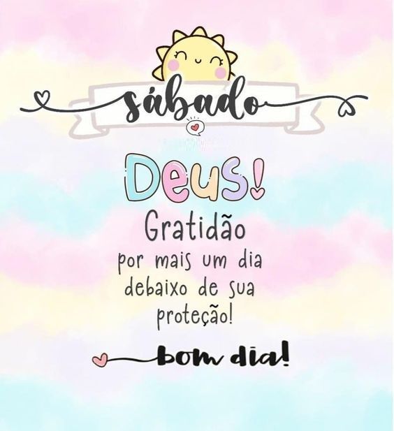 bom dia sábado com gratidão