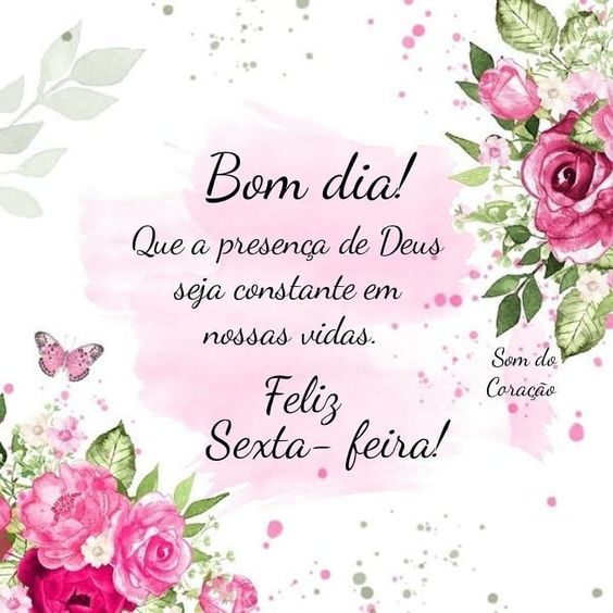 bom dia sexta feira com a prsença de Deus imagens