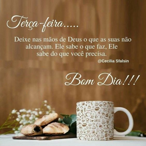 deixe nas mãos de Deus o que as suas não alcançam bom dia