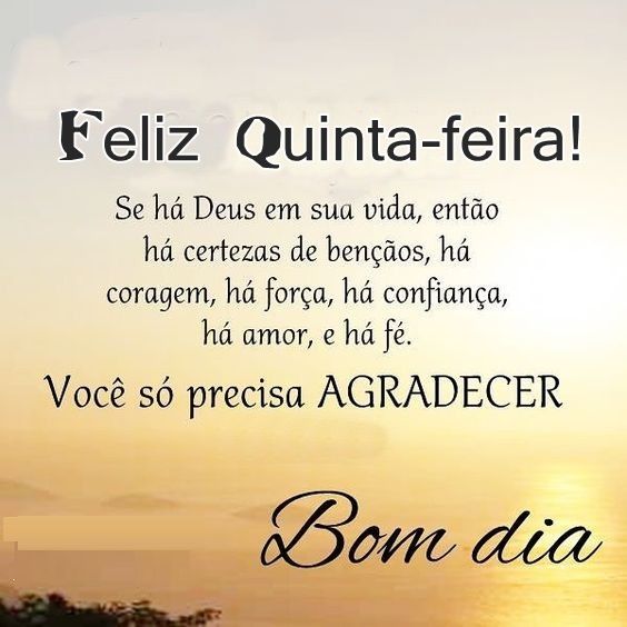 feliz quinta feira bom dia imagens