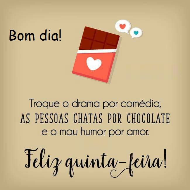 feliz seja sua quinta feira