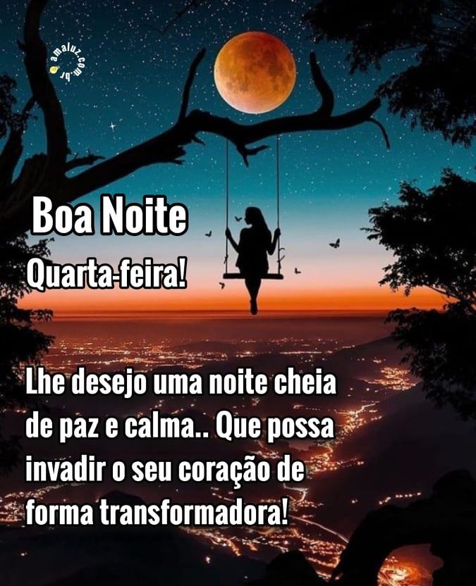 lhe desejo uma noite cheia de paz e calma