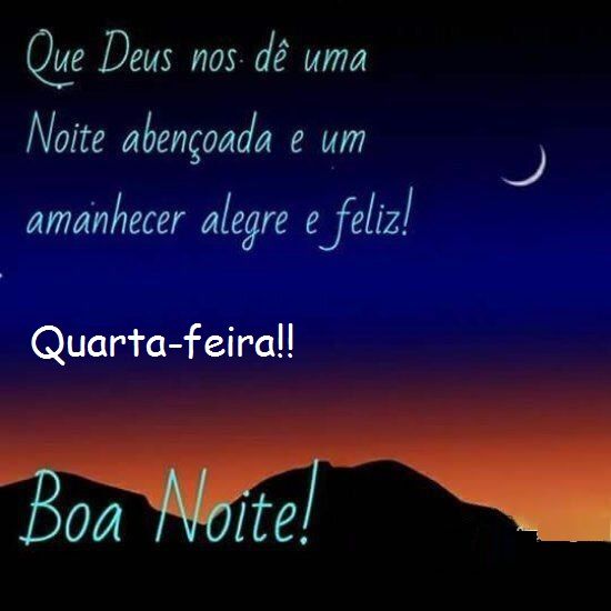 linda noite de terça feira