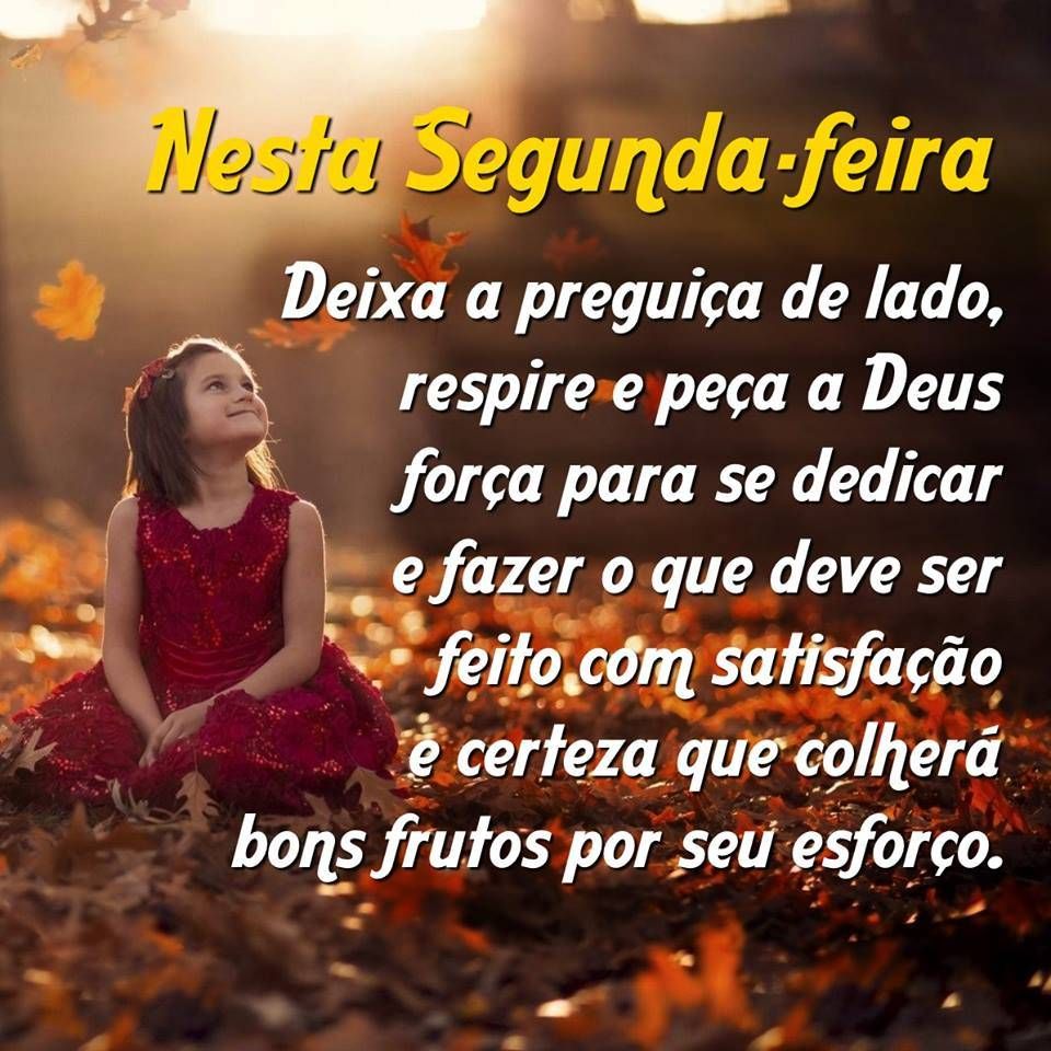 nesta segunda feira deixe a preguiça de lado