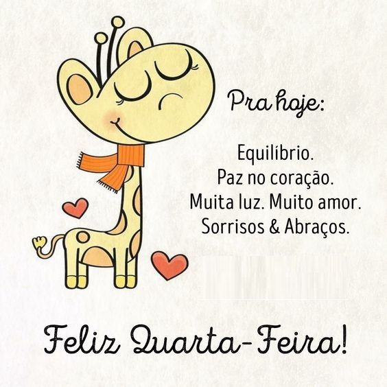 paz no coração bom dia quarta feira