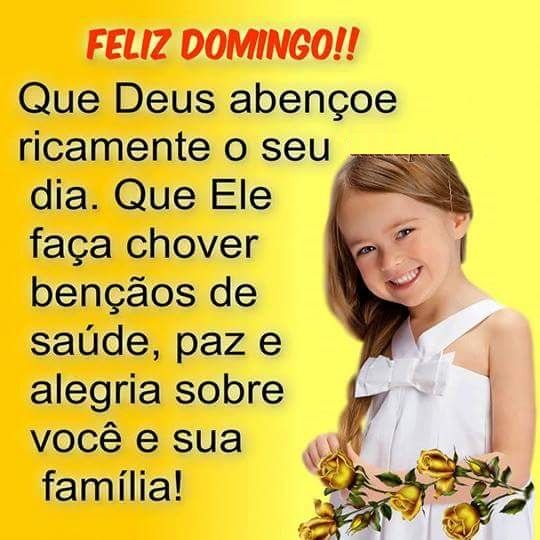 que Deus abençoe seu dia feliz domingo imagens