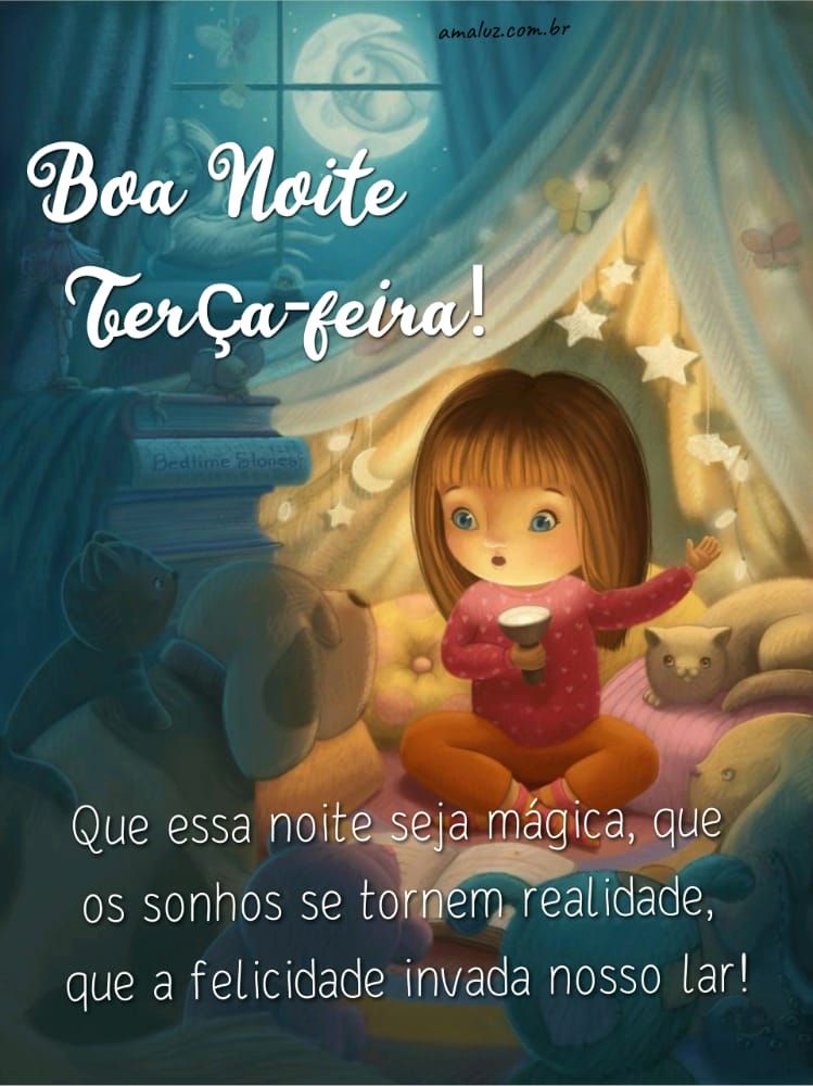 que esse noite seja mágica boa noite terça