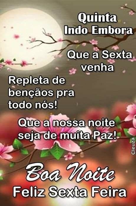 quinta feira indo embora sexta feira de bênçãos