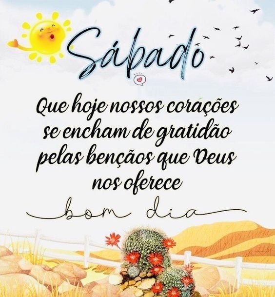 sábado bom dia
