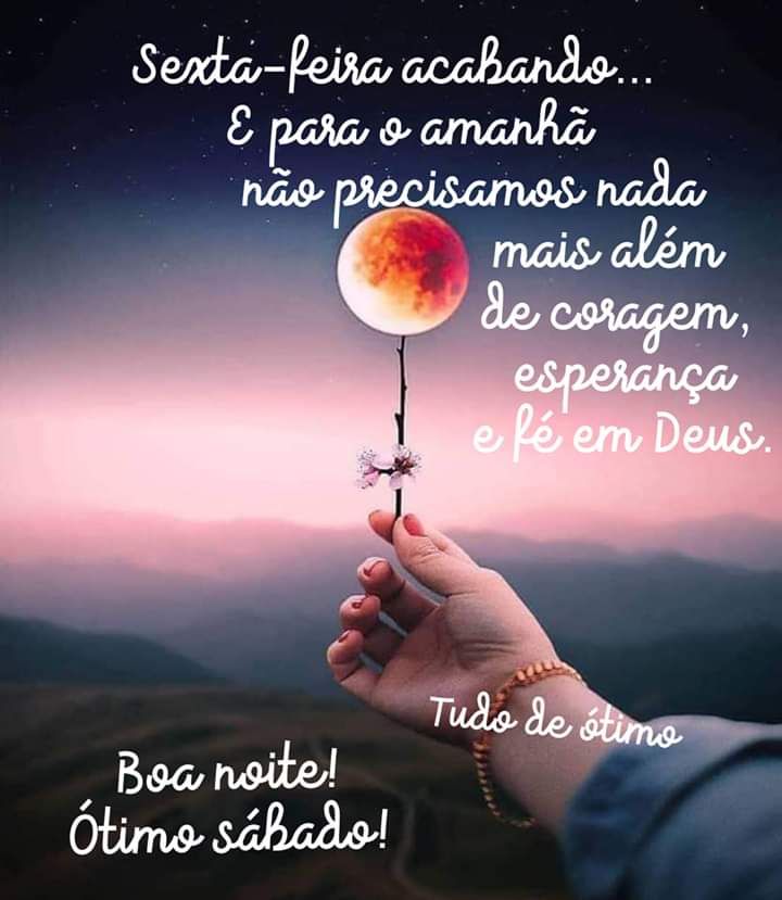 sexta feira acabando boa noite sexta