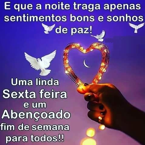 uma linda sexta feira boa noite sexta