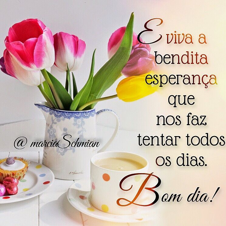 A vida é uma bendita esperança bom dia mensagens