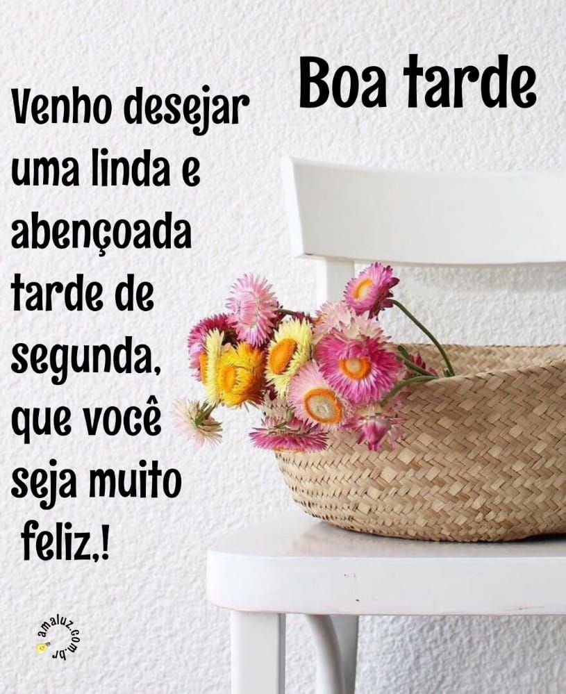 Abençoada tarde de segunda feira