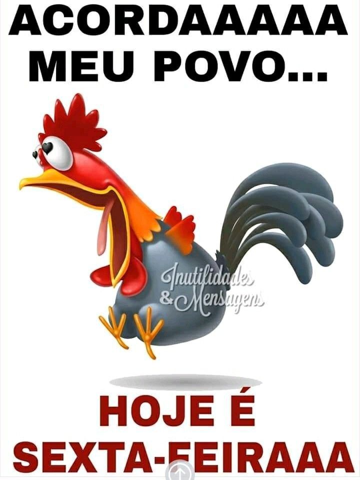 Acorda que é sexta-feira