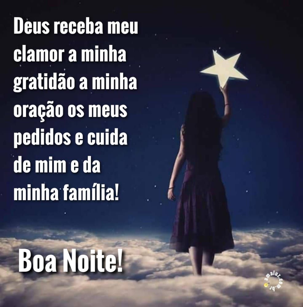 Deus receba meu clamor e a minha gratidão boa noite