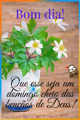 Gif domingo de bênçãos