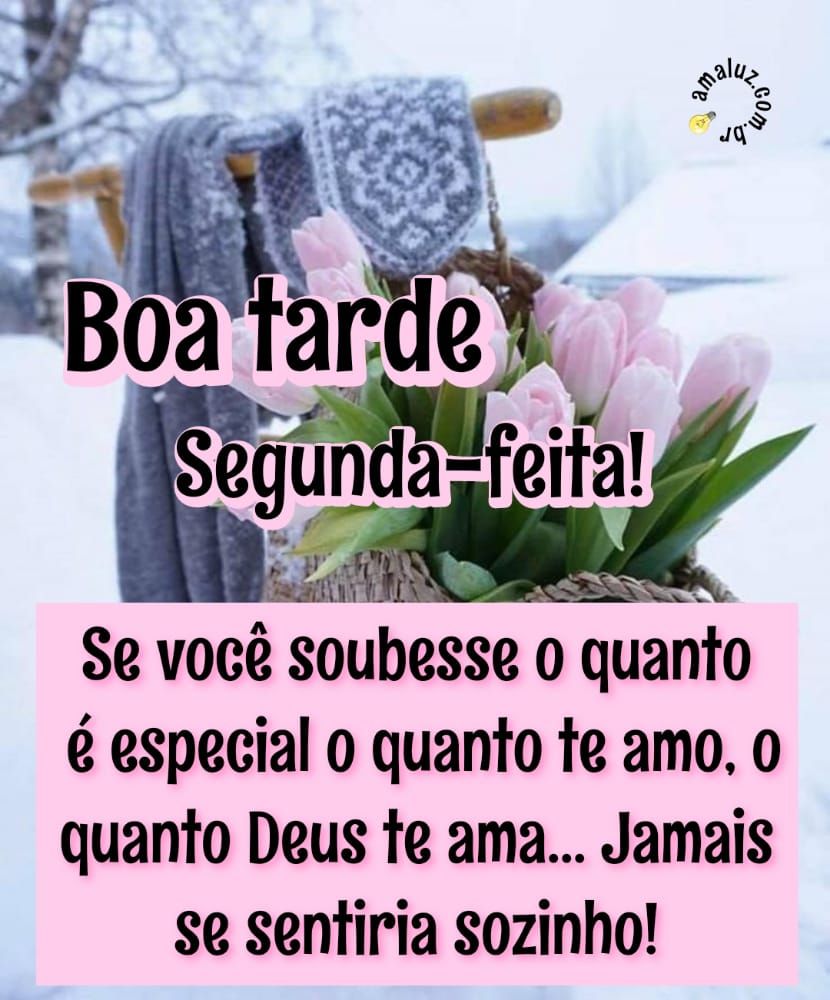 Se soubesse o quanto é especial não se sentiria sozinho imagens boa tarde