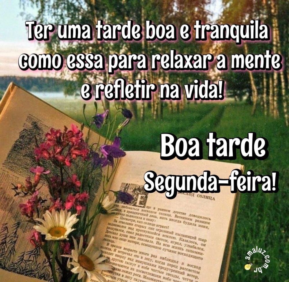 Tenha uma tarde boa e tranquila segunda imagens