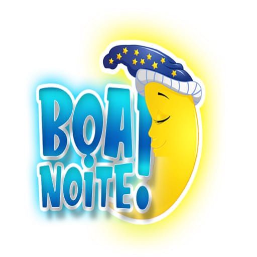 boa noite fugurinha com lua