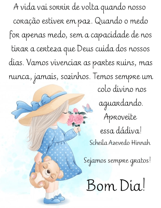 bom dia imagem de reflexão