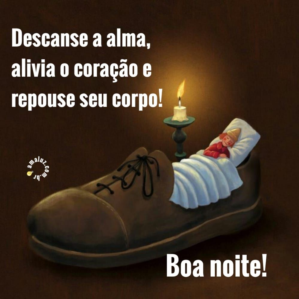 descanse a alma e alivie o coração