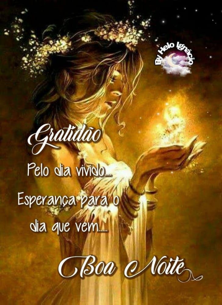 gratidão pelo dia vivido